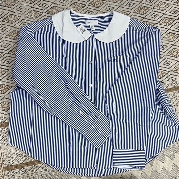 Gap x Sandy Liang Poplin Oversized Shirt